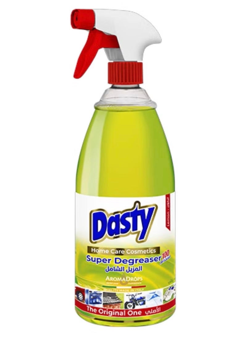 مزيل دهون فائق القوة 100 استخدام (النسخة الأصلية) برائحة الليمون، 1000 مل